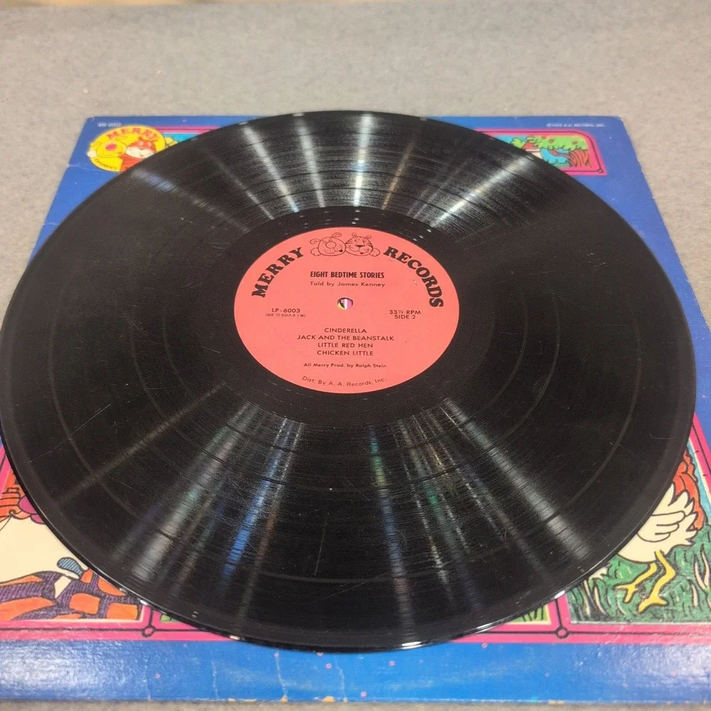 8 Bedtime Stories James Kenney Merry Orchestra Vinyl LP Record MR-6003 1972 - Picture 5 of 6